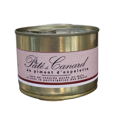 Pâté de canard au piment d&#39;espelette  250g