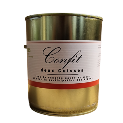 Confit deux cuisses 700g