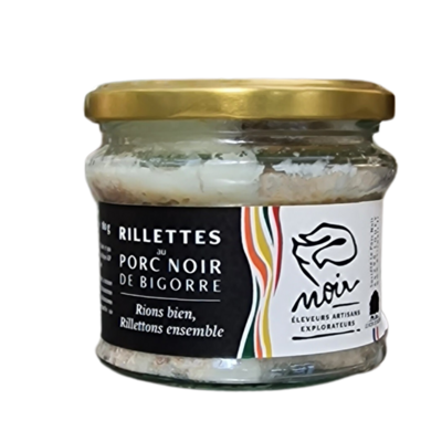Terrine au porc noir de Bigorre (rions bien, rillettons ensemble) 180g