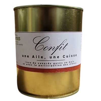 Confit une ail, une cuisse 800g