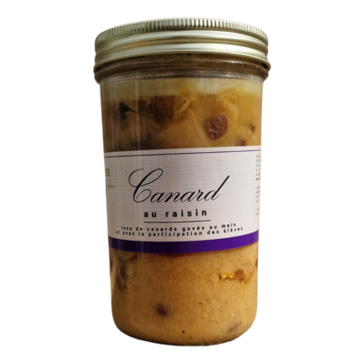 Canard aux raisins 800g