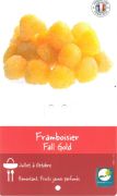 FRAMBOISIER Fallgold Rubus jaune remontant R.P.