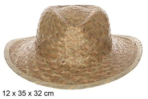 Sombrero paja basic color