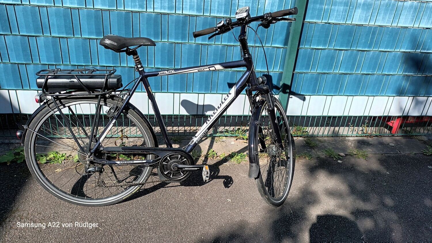 Gebraucht E-Rad Kreidler Vitality Herren 28" 60 cm Bosch CLassic 300Wh km-Stand 3015,3 blau