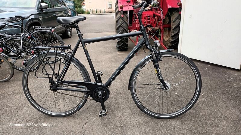 Gebrauchtrad Gudereit Comfort 7.0 Herren 28/61 mattschwarz RBN (Rücktrittbremsnabe) Shimano Nexus