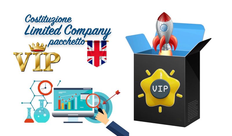 PACCHETTO VIP GOLD - START UP LTD COMPANY
