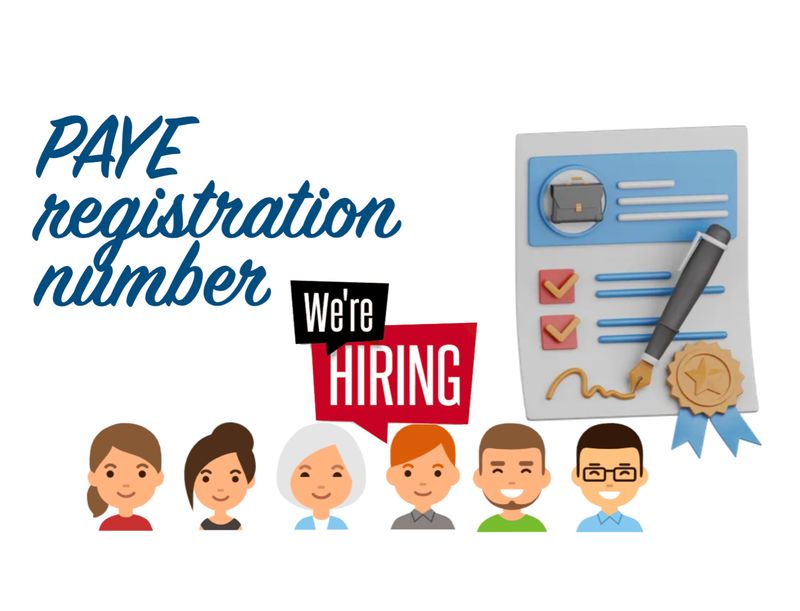 PAYE REGISTRATION NUMBER PAYE REGISTRATION NUMBER
