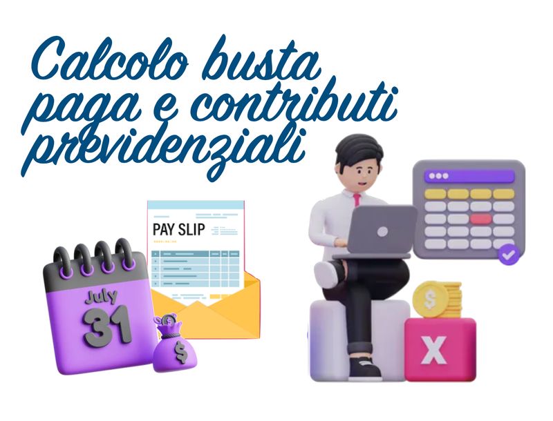 CALCOLO E REDAZIONE BUSTA PAGA CALCOLO E REDAZIONE BUSTA PAGA