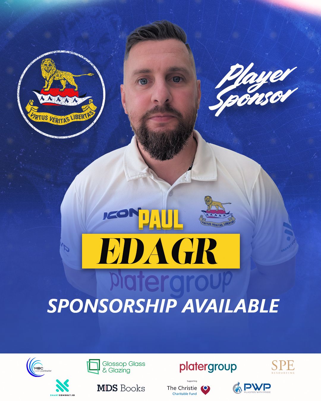 Player Sponsorship 2026  (3rds, 4ths and Juniors)