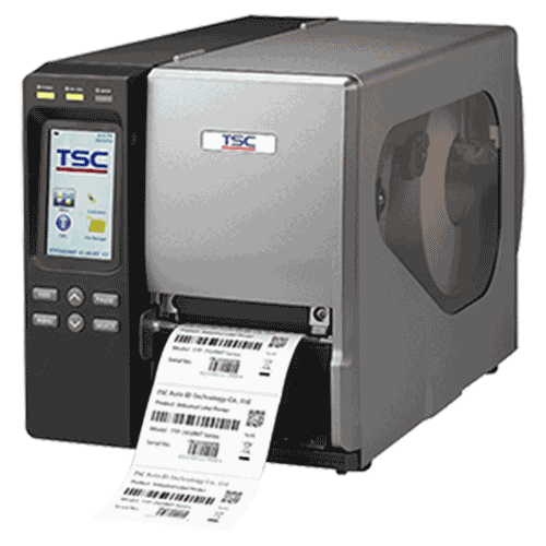 Stampante industriale TSC TTP-346MT a trasferimento termico con Ethernet