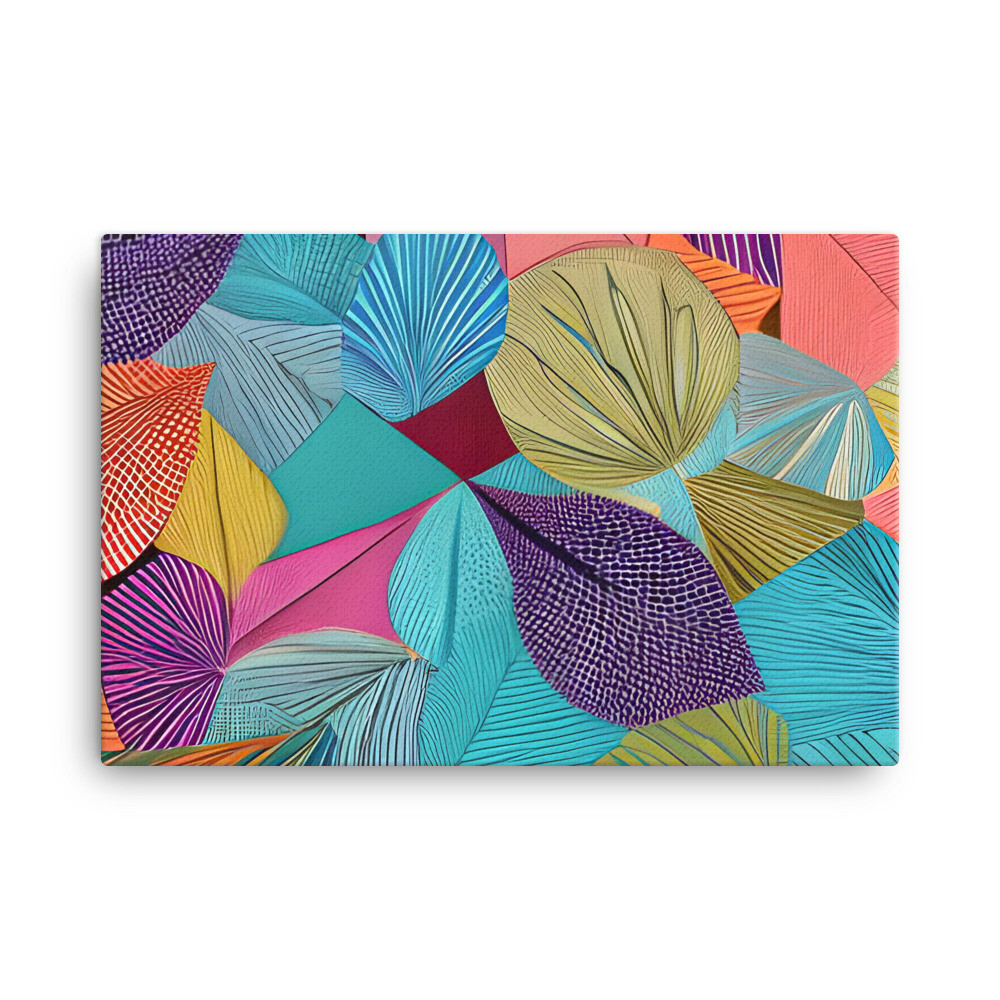 Vibrant Leaves - Canvas Print
