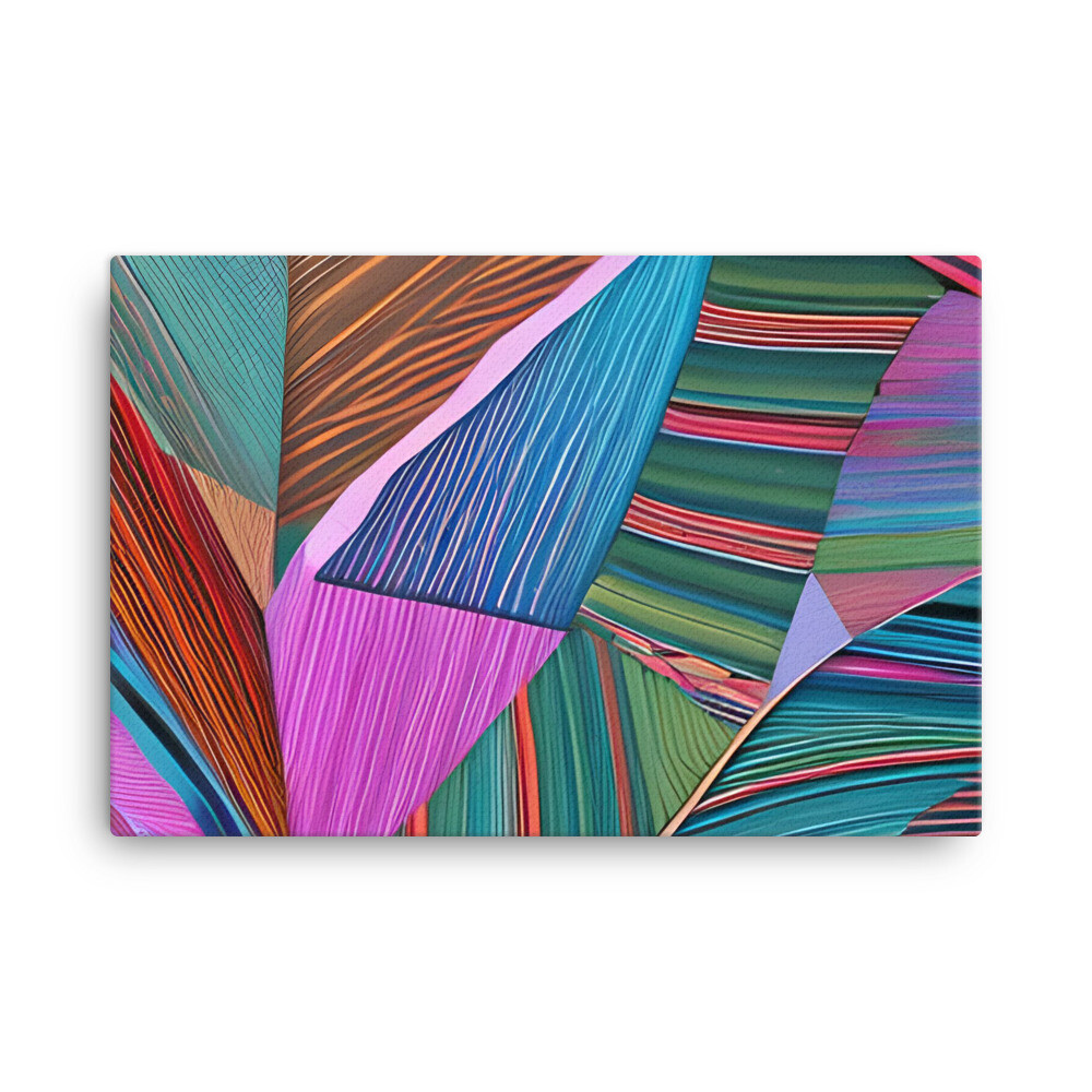 Vibrant Leaves - Canvas Print