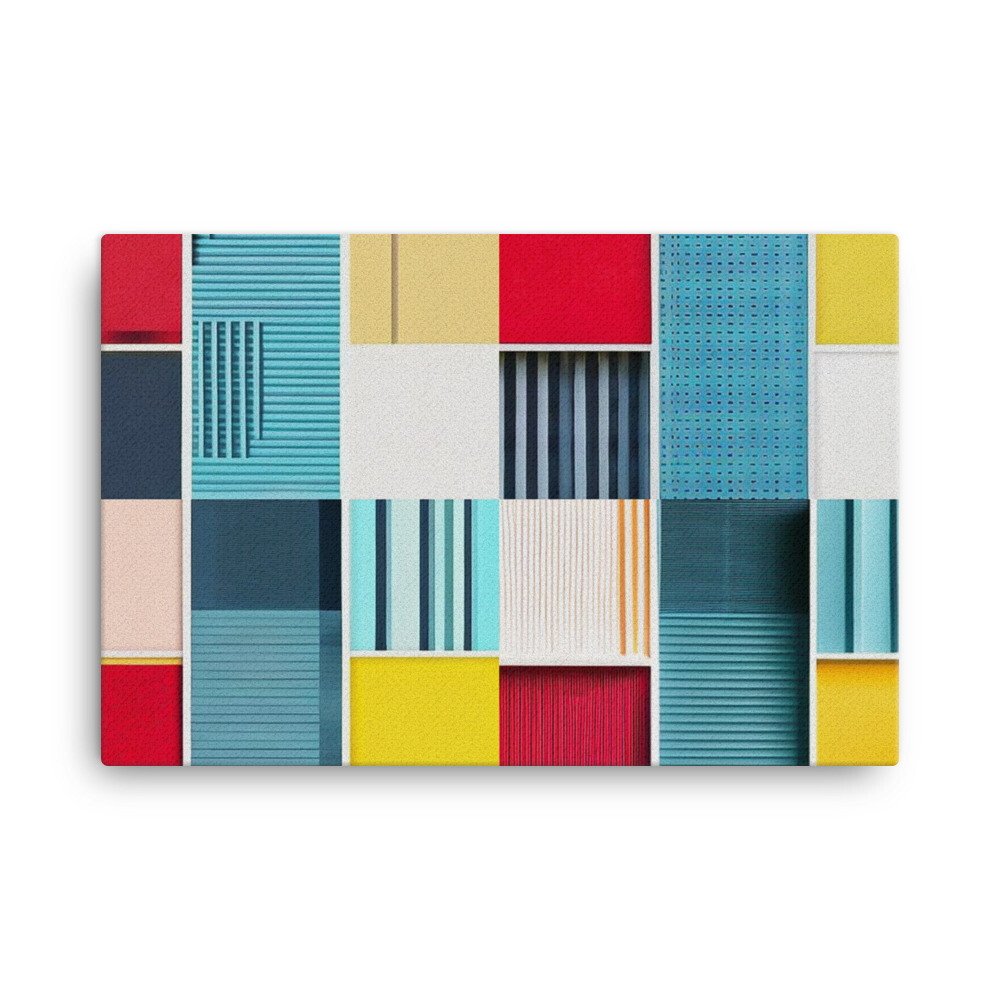 Cubicles - Canvas Print