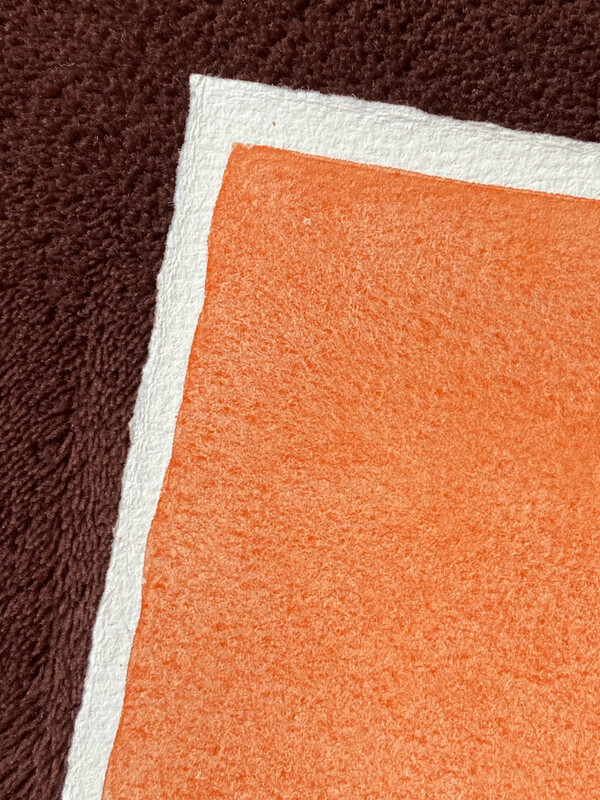 Cadmium Orange Handmade Watercolor