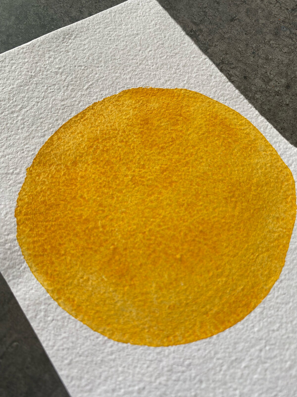 Cadmium Golden Handmade Watercolor