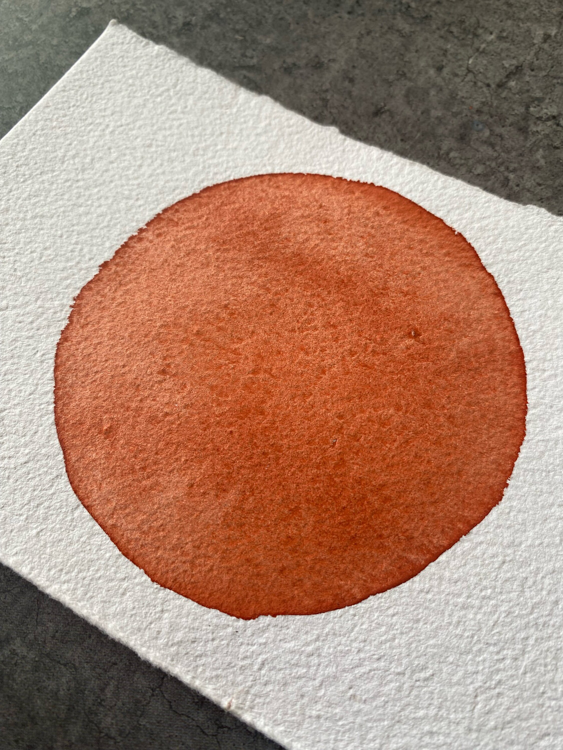 Ercolano Red Handmade Watercolor