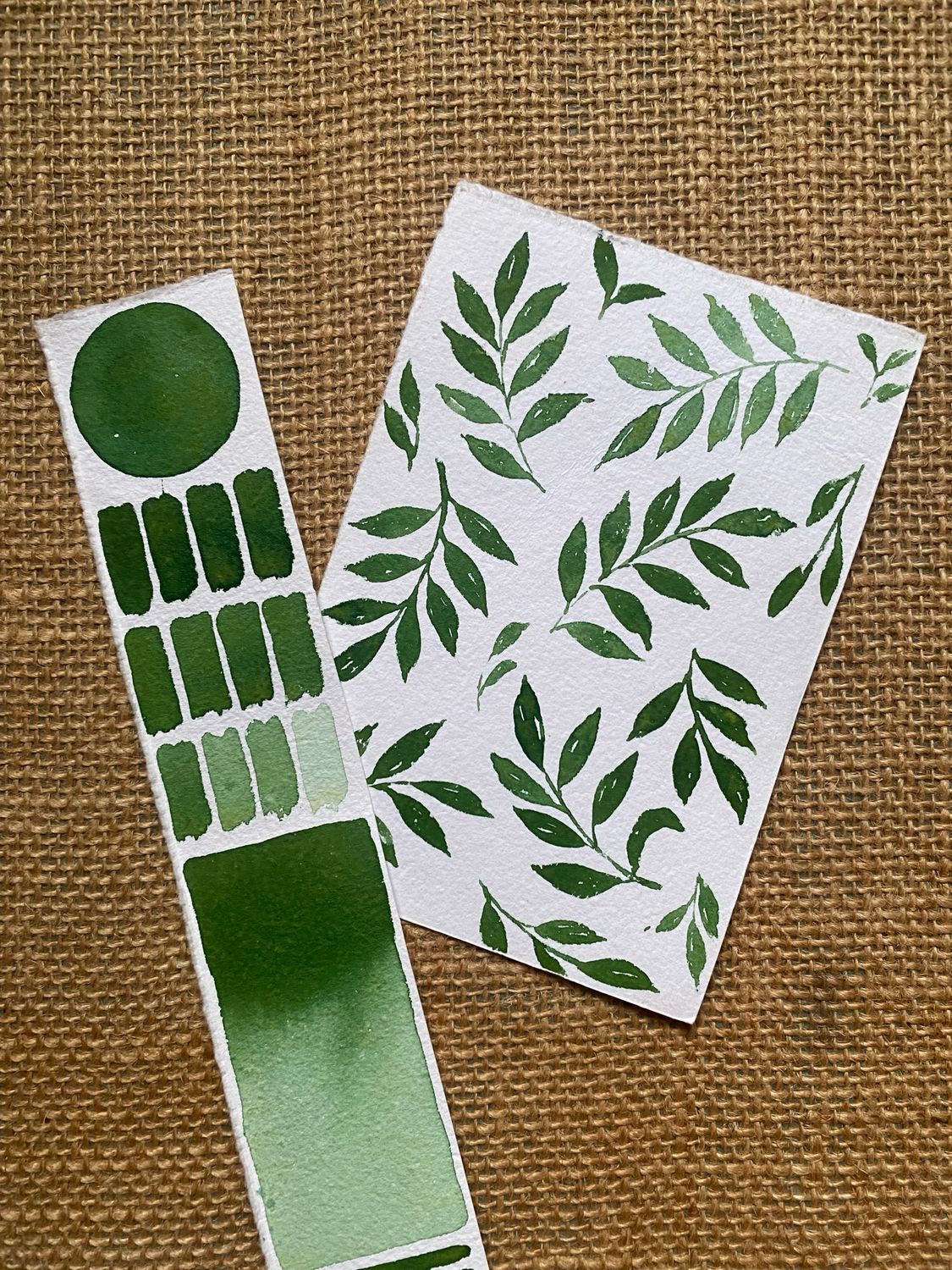 Fern Handmade Watercolor