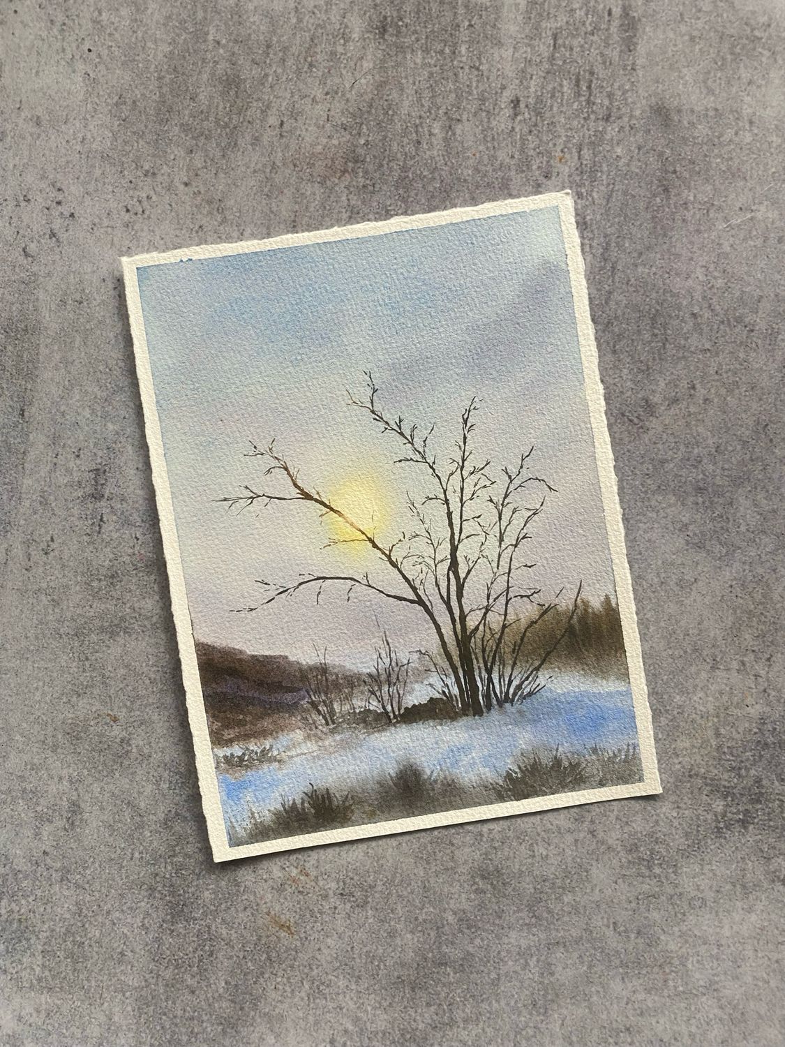 Winter scene 1