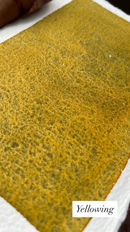 Yellowing