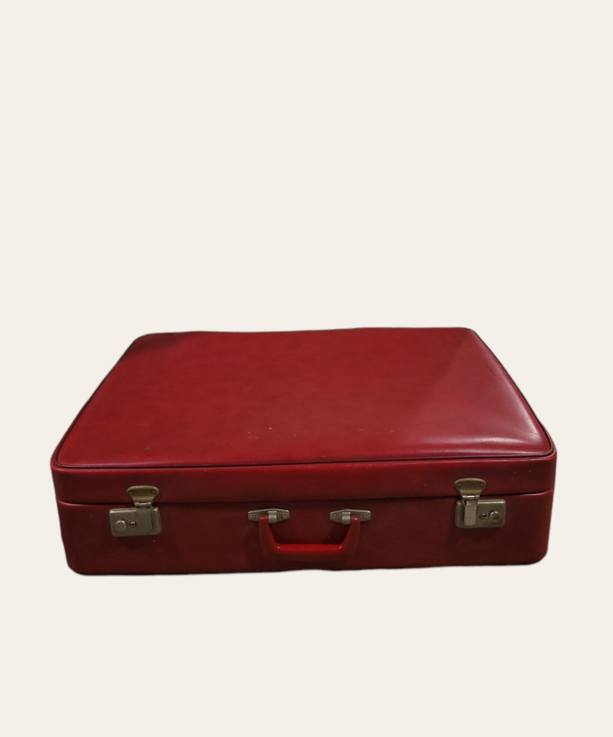 Vintage koffer Rood