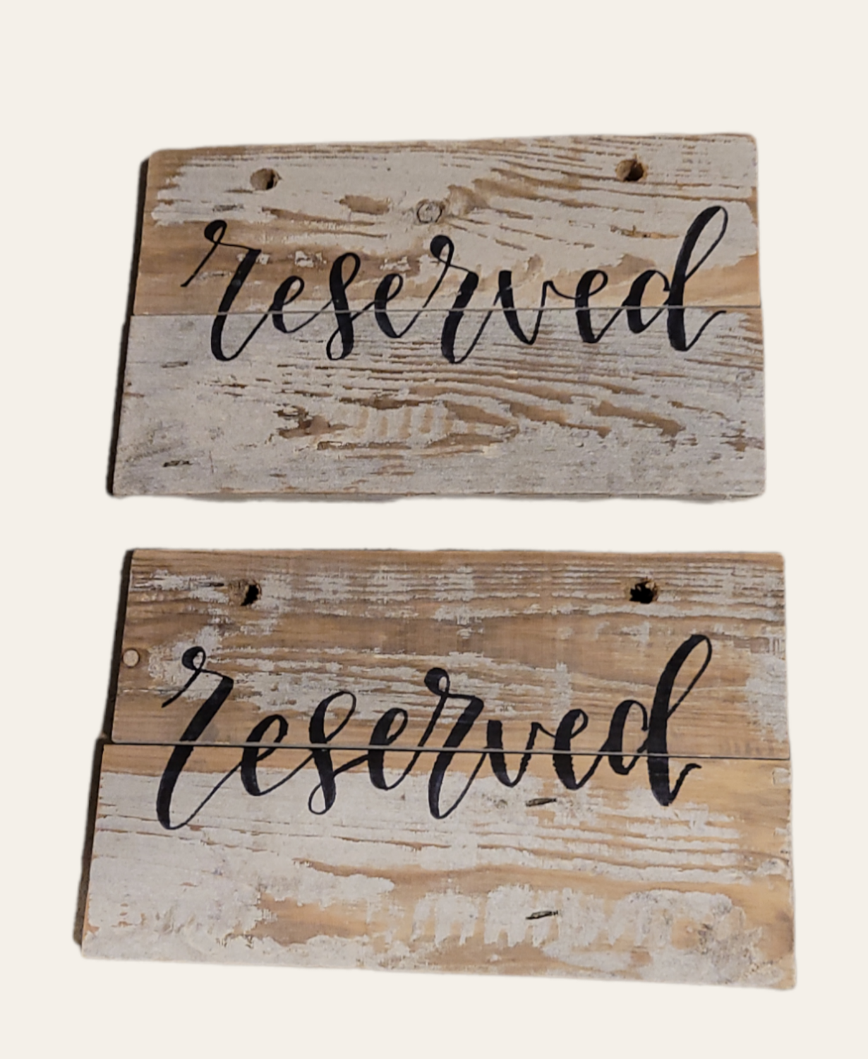 Stoelhanger reserved
