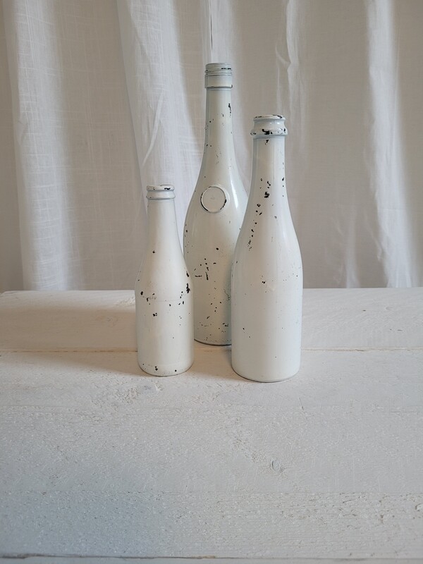 Flesjes wit voor bloemen