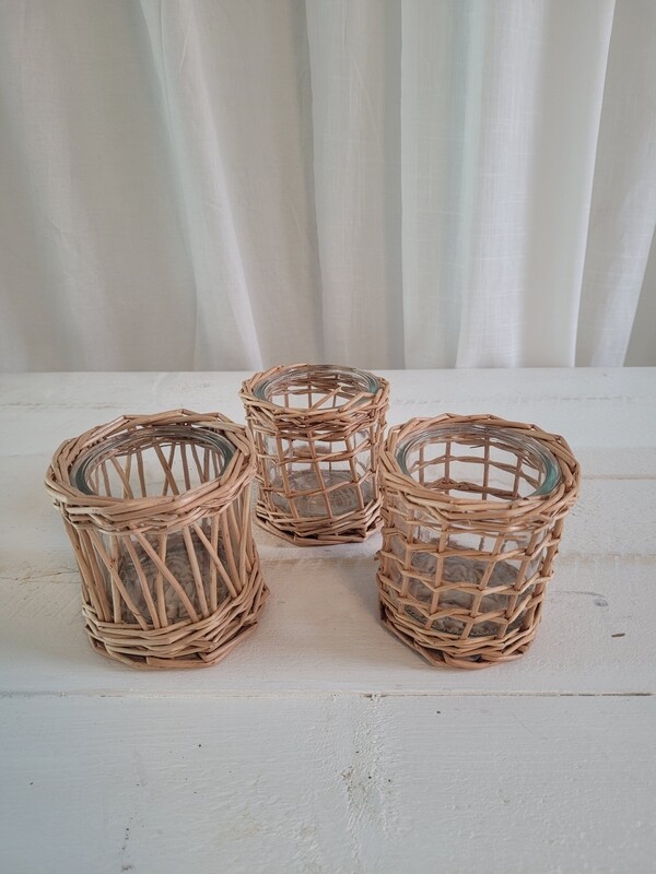 Waxinehouder rotan