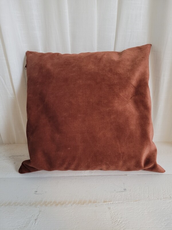 Kussen bruin roest