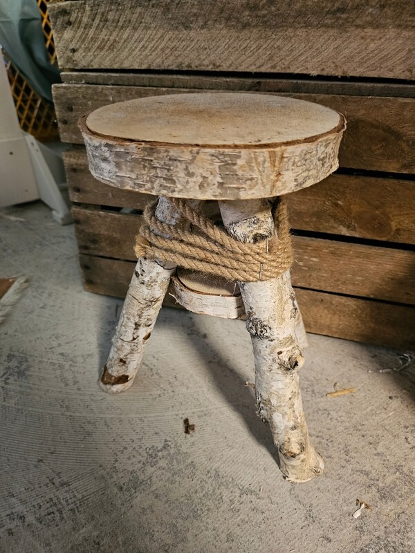 Klein decoratie krukje