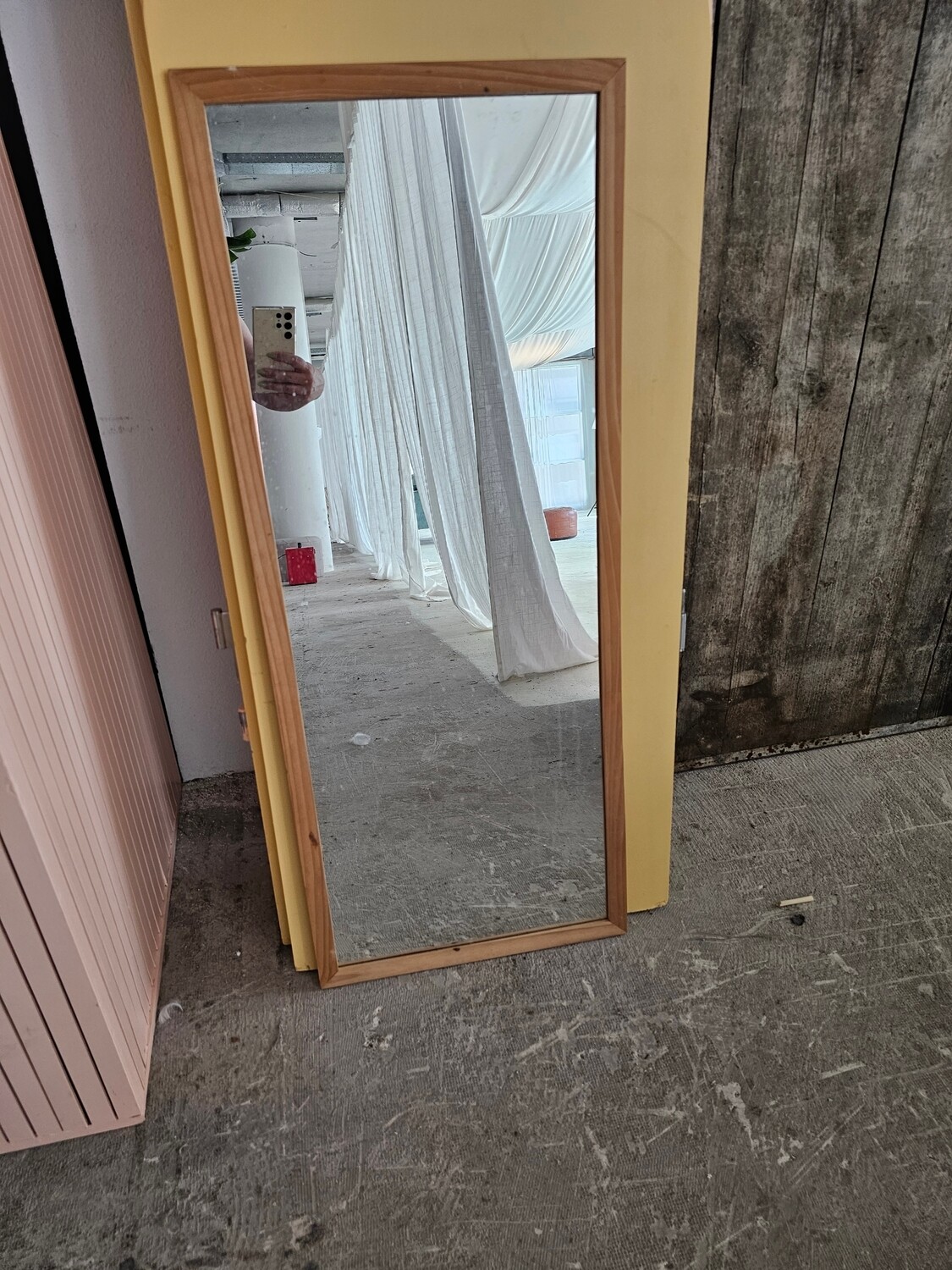 Spiegel hout lang