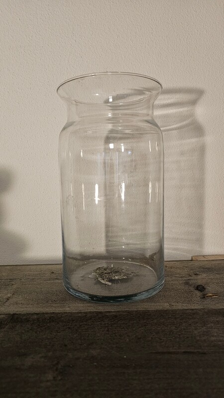 Vaas / windlicht met rand
