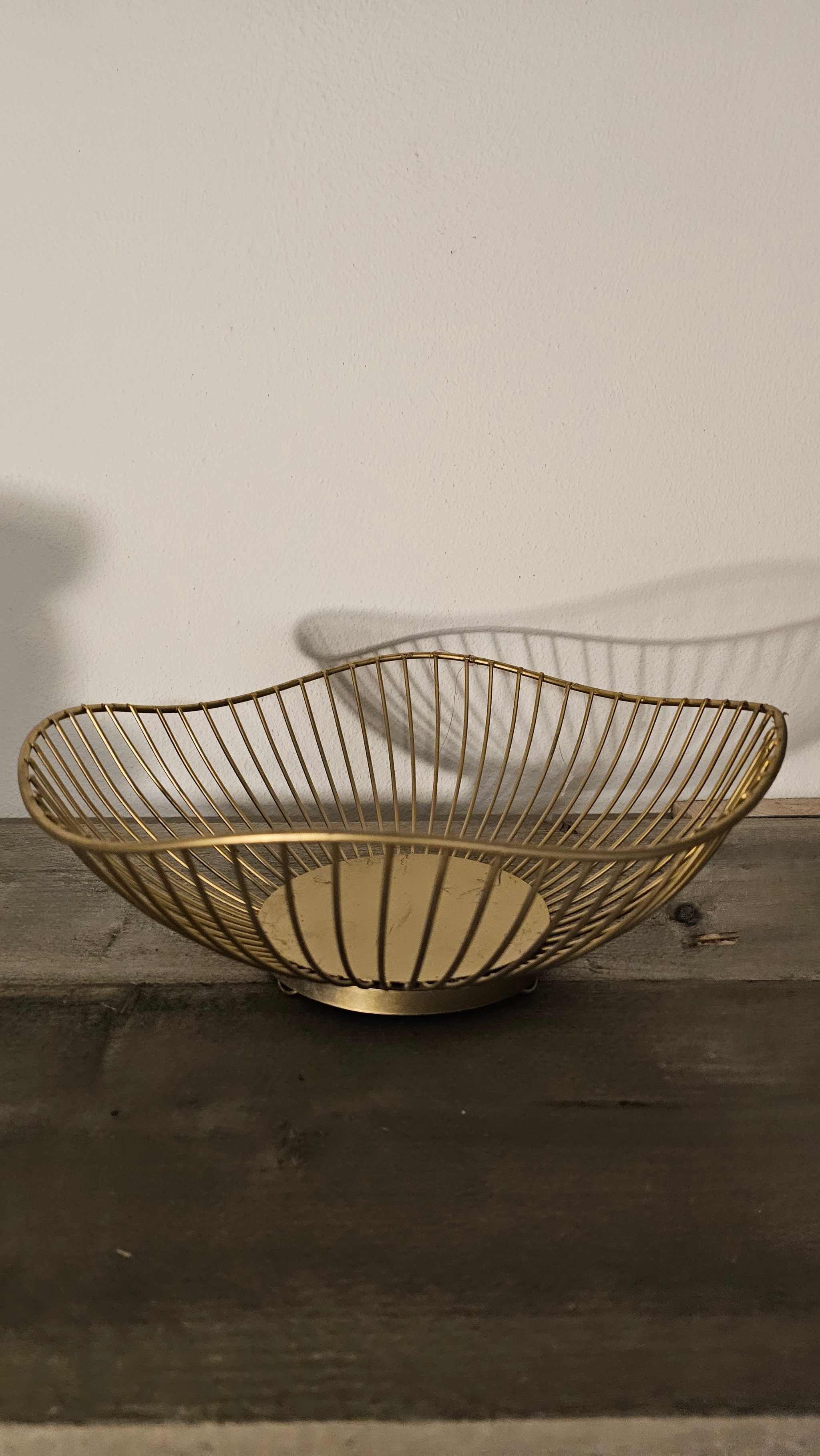 Schaal goud draad