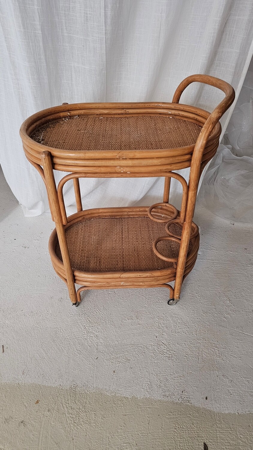 Buffetkar rotan