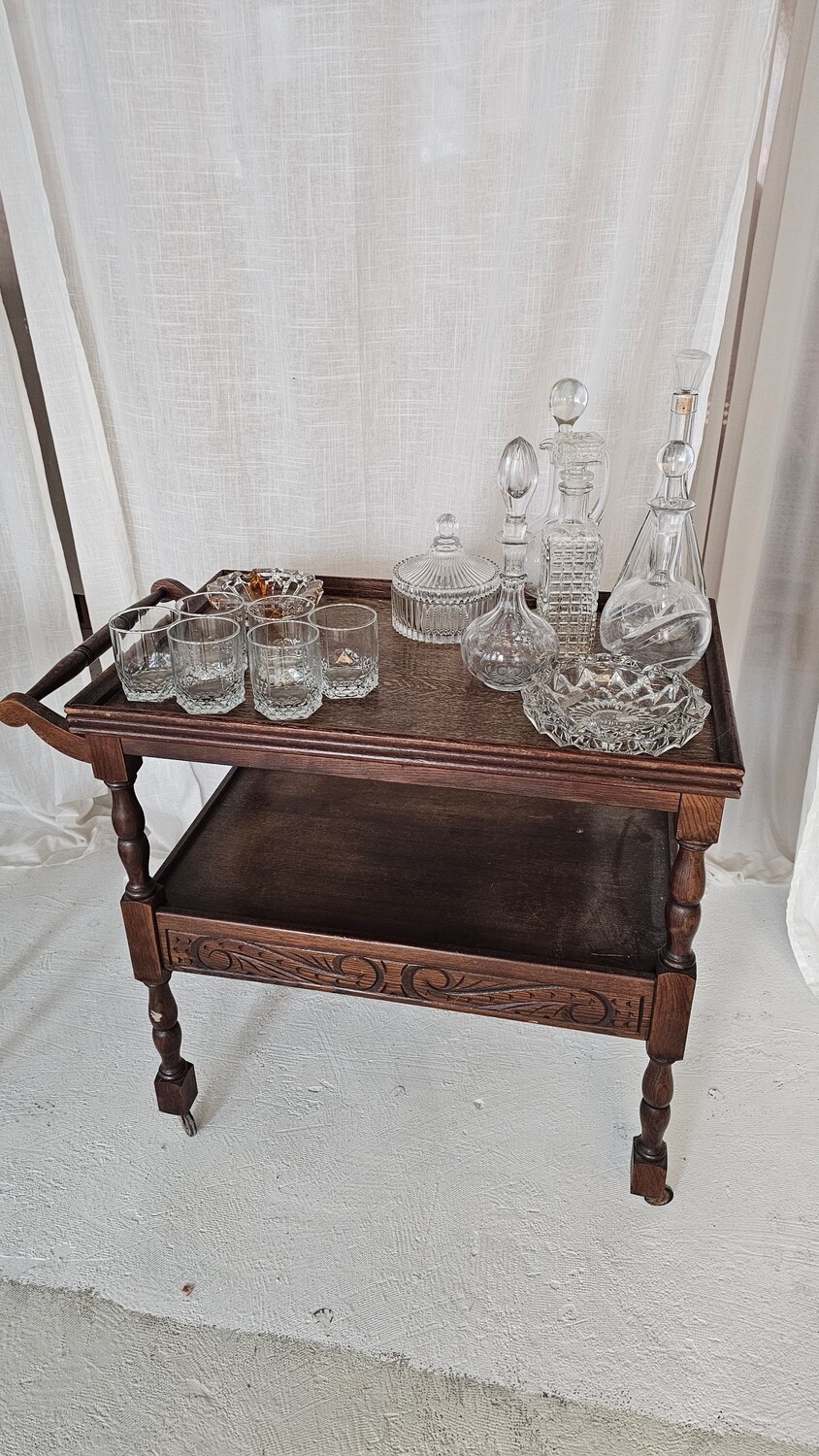 Buffetkar whisky compleet