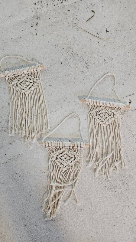Hangers macrame