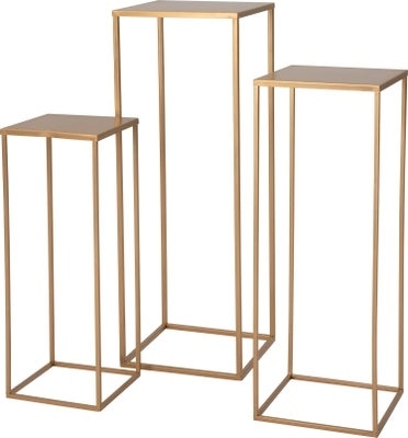 Tafelzuilen set goud