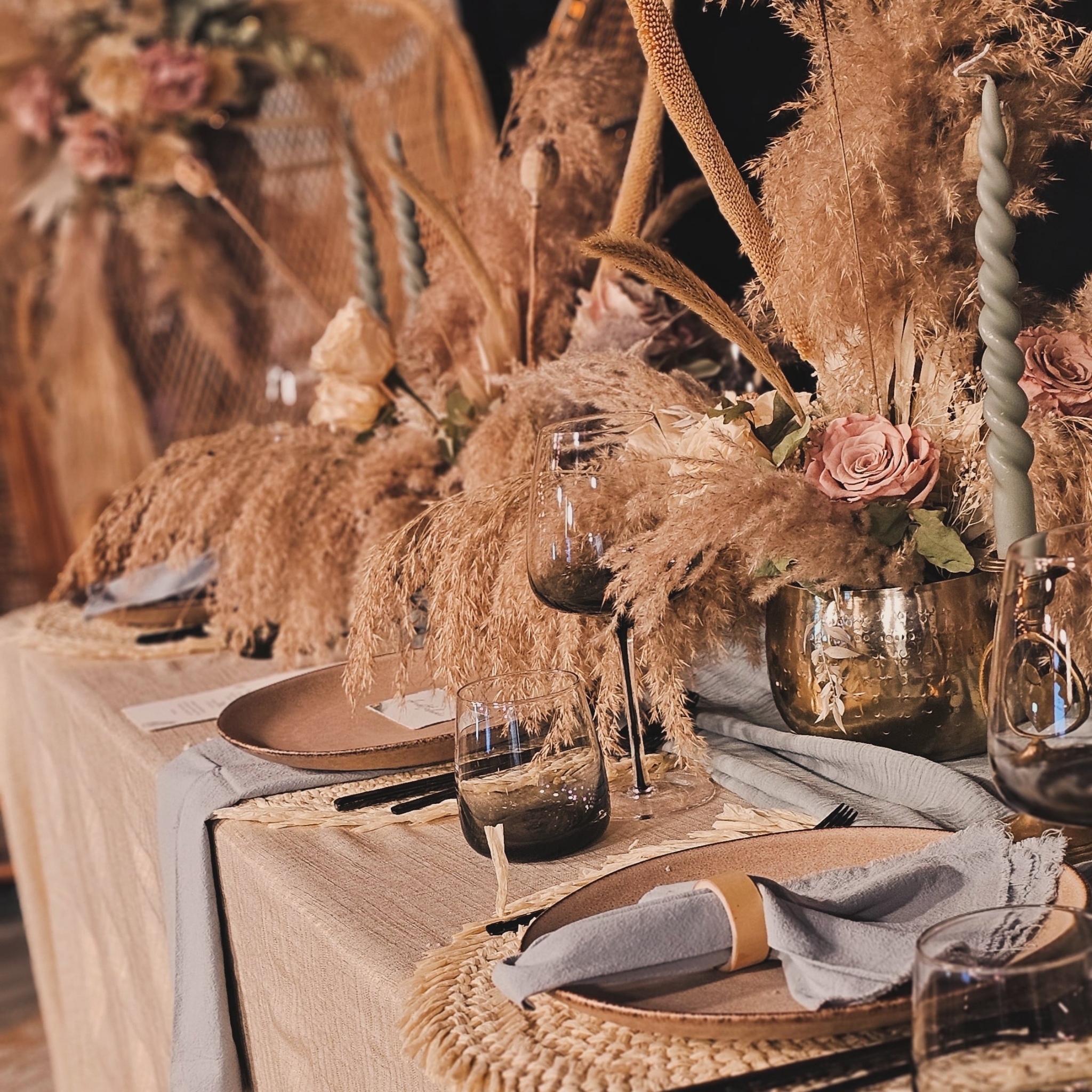 Tafelloper sage green