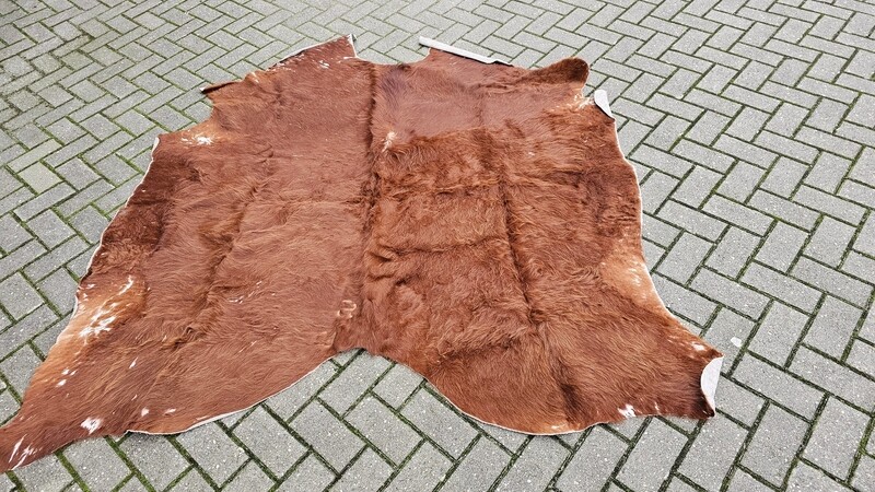 Koeien kleed bruin