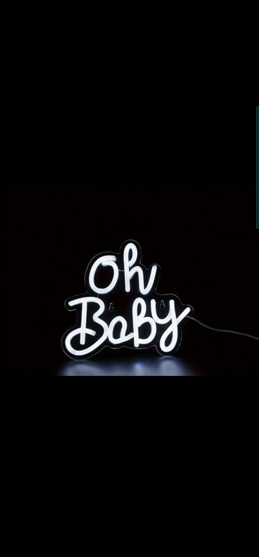 Neon sign oh baby