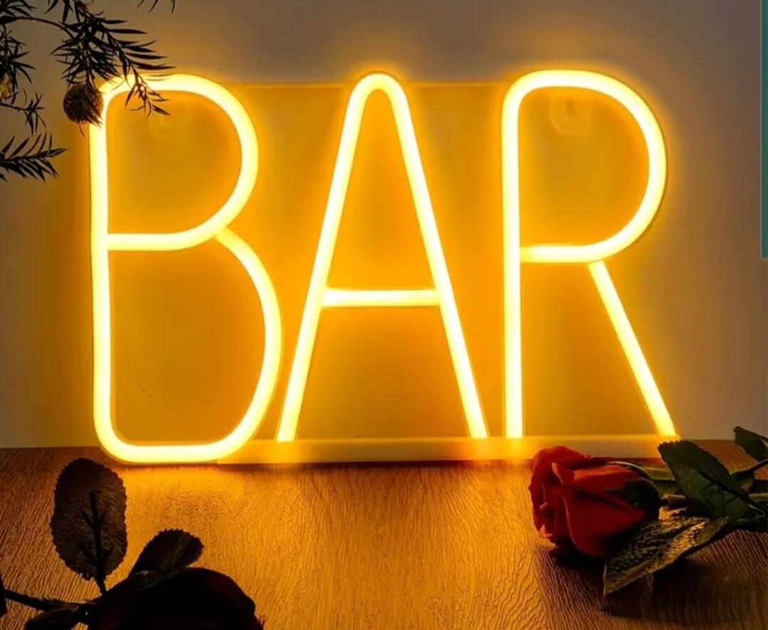 Neon sign bar