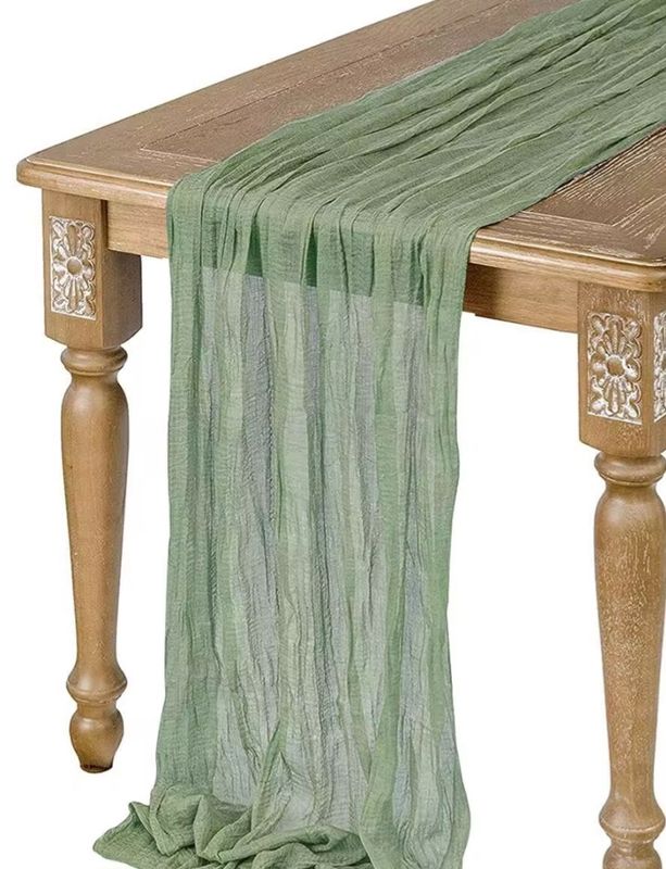 Tafelloper mesh groen per meter