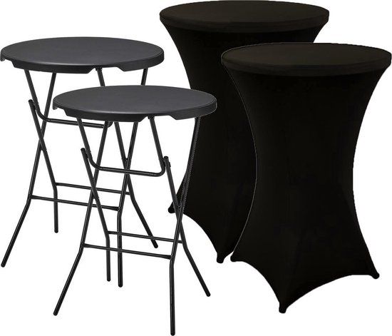 Statafel zwart