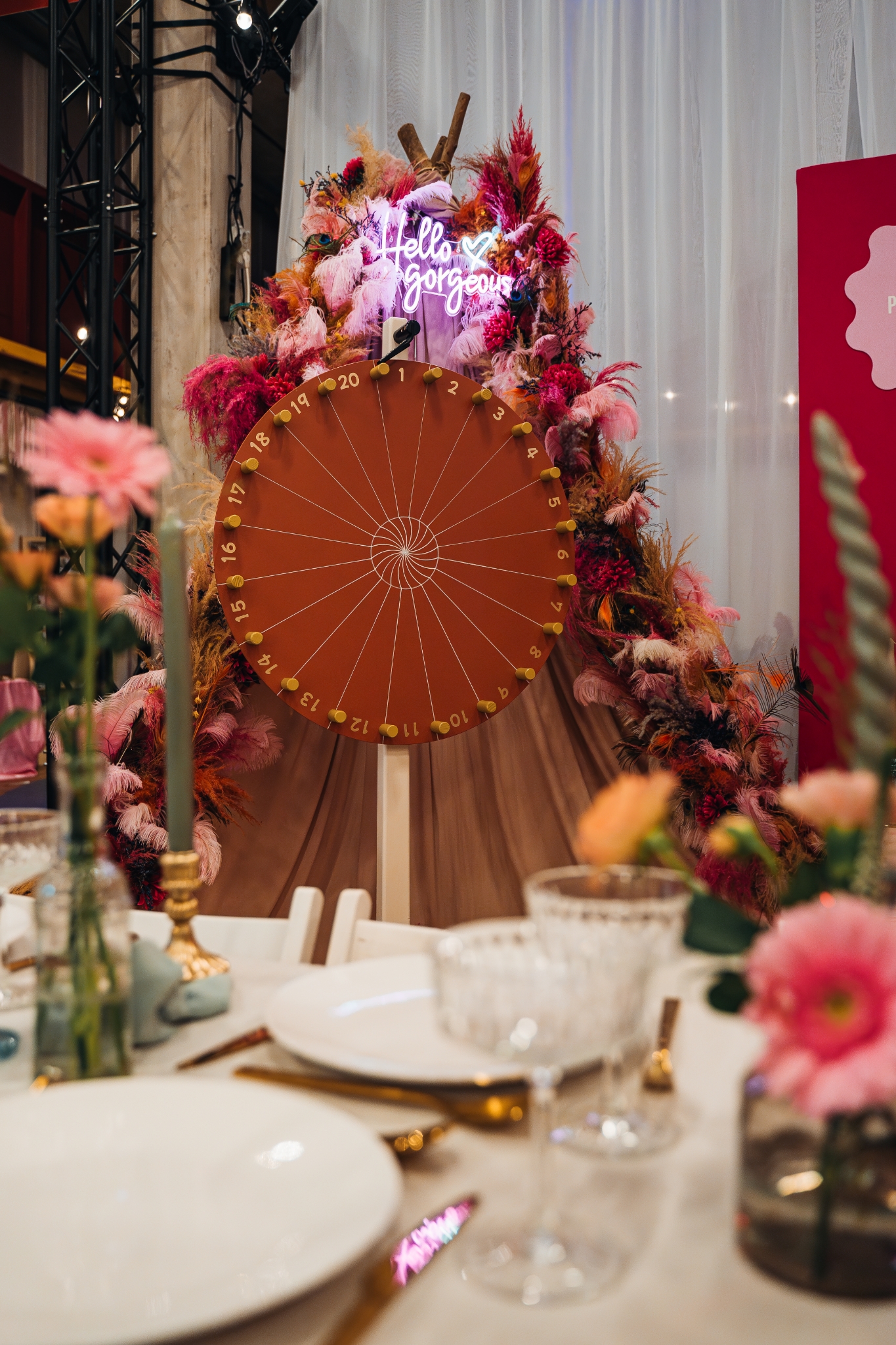 Draairad / spin the wheel / Rad van fortuin