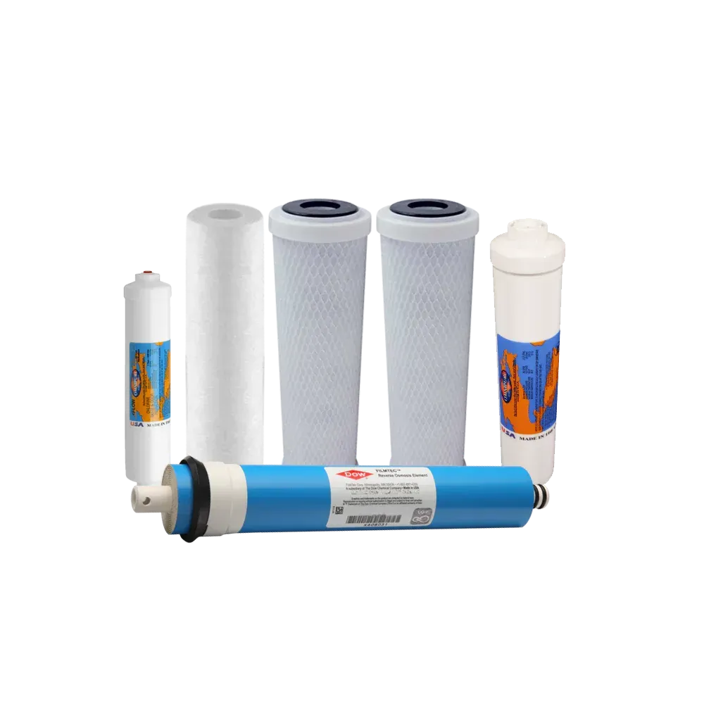 6 STAGES - REVERSE OSMOSIS CARTRIDGES