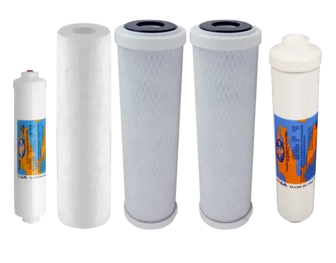 6 STAGES - REVERSE OSMOSIS CARTRIDGES