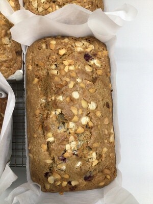 Raspberry White Chocolate Macadamia Nut Bread Raspberry White Chocolate Macadamia Nut Bread