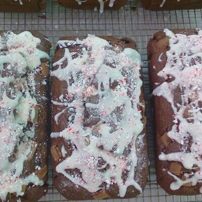 Chocolate Peppermint Zucchini Bread Chocolate Peppermint Zucchini Bread
