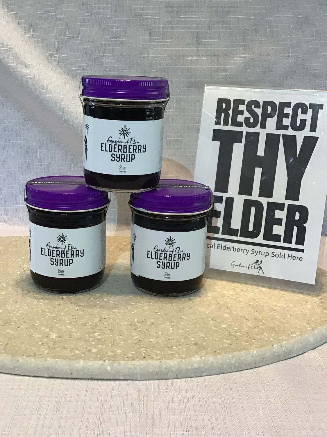 Elderberry Syrup, Garden of Eten Elderberry Syrup, Garden of Eten