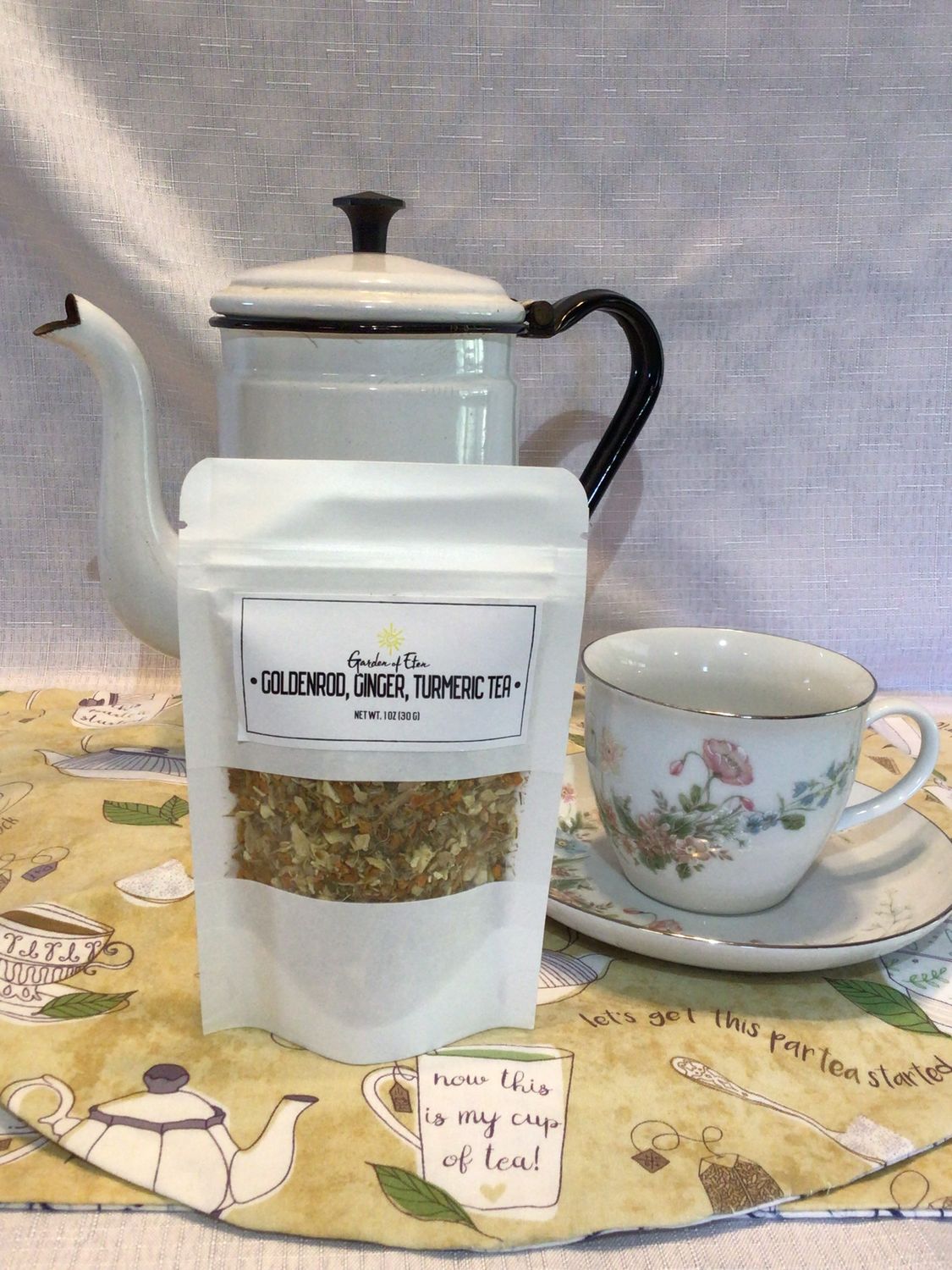 Tea - Goldenrod, Ginger, & Turmeric, Garden of Eten