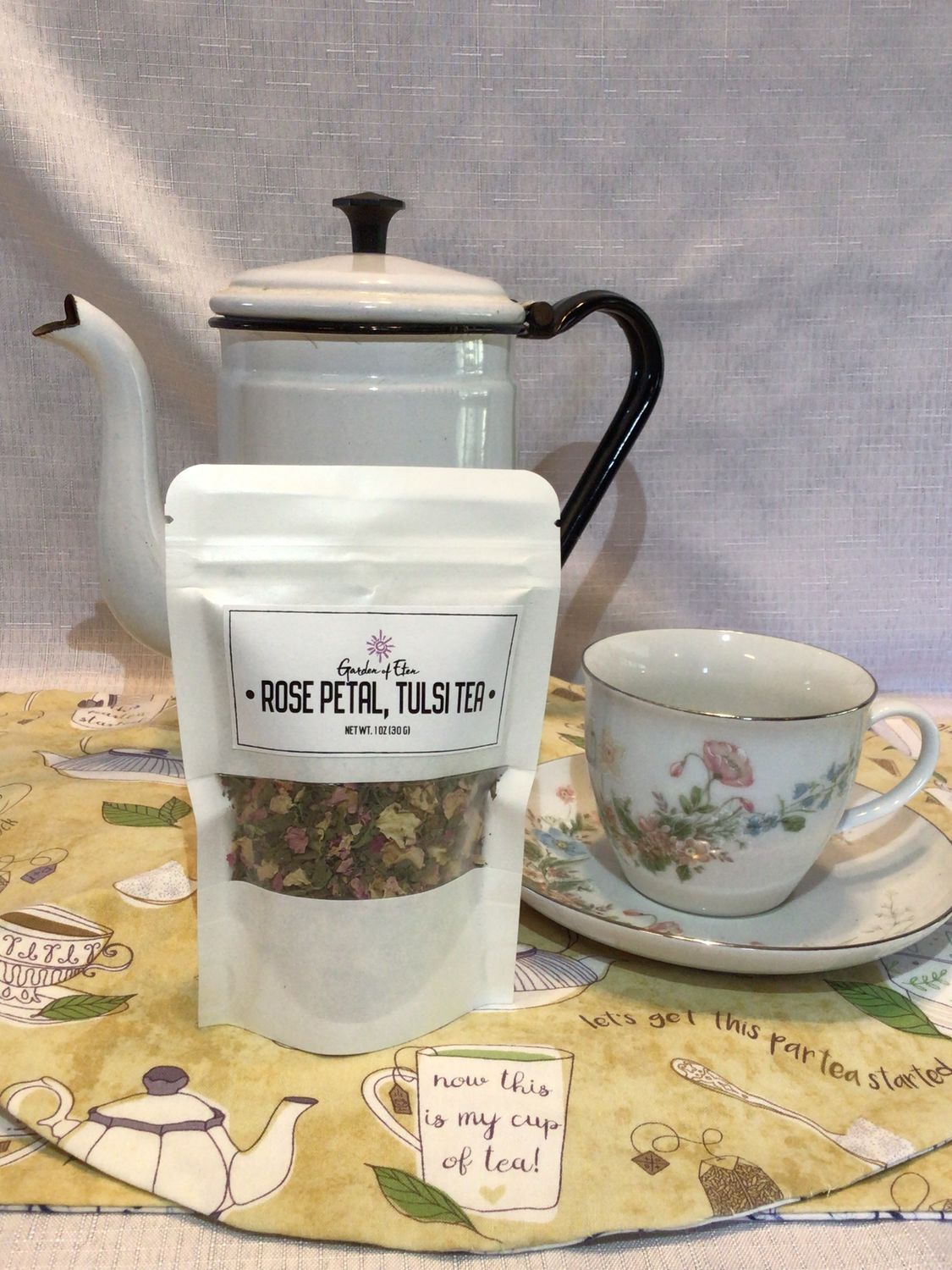 Tea - Rose Petal & Tulsi, Garden of Eten Tea - Rose Petal & Tulsi, Garden of Eten